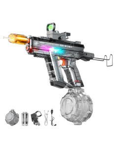 Pistola de Agua Eléctrica Automática Flybakiz Gris Oscuro