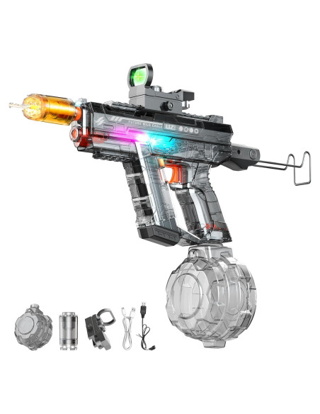 Pistola de Agua Eléctrica Automática Flybakiz Gris Oscuro Pistola de Agua Eléctrica Automática Flybakiz Gris Oscuro