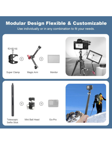 Kit de Montaje de Ventosa Mechrig SY025 para Insta360 X5/X4/X3