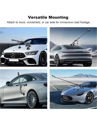 Kit de Montaje de Ventosa Mechrig SY025 para Insta360 X5/X4/X3