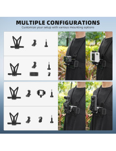 Soporte de Pecho BRDRC para iPhone y Cámaras de Acción 2