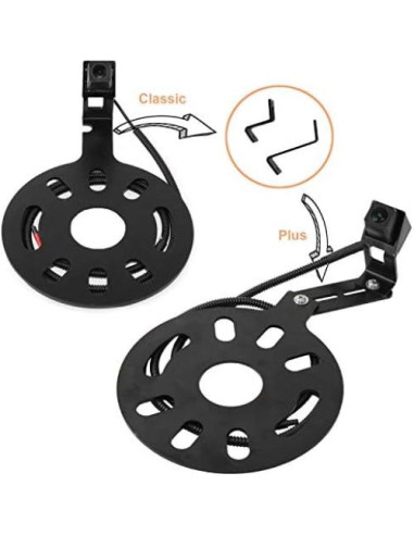 Cámara de Respaldo Ajustable RED WOLF para Jeep 2007-2018