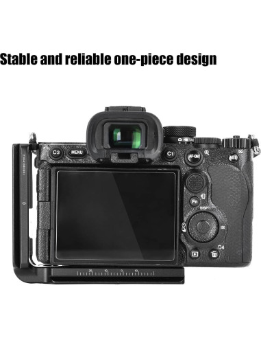 Soporte en L Arca Swiss para cámaras Sony a7rv/a7riv - Aluminio