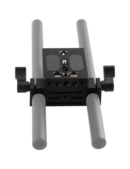 Base de cámara CAMVATE con bloque de riel 15mm para DSLR Base de cámara CAMVATE con bloque de riel 15mm para DSLR