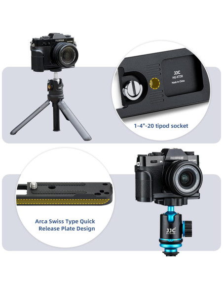 Soporte de Mano de Metal L Jinjiacheng para Fujifilm X-T30 II Soporte de Mano de Metal L Jinjiacheng para Fujifilm X-T30 II