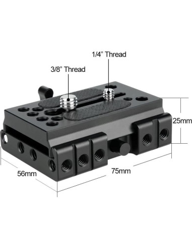 Placa de Liberación Rápida NICEYRIG para Manfrotto 577/501/504/701