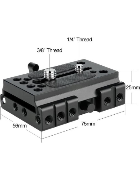 Placa de Liberación Rápida NICEYRIG para Manfrotto 577/501/504/701