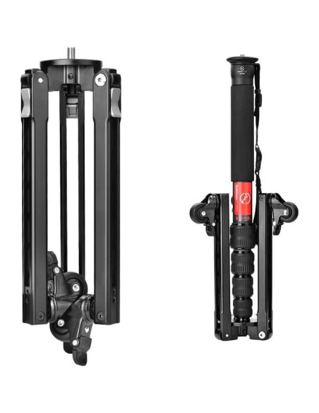 Dolly y Monopod Sunwayfoto T1A20R + M3250C, Aluminio 50kg Dolly y Monopod Sunwayfoto T1A20R + M3250C, Aluminio 50kg