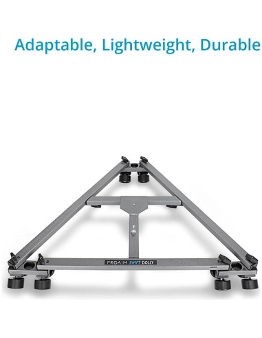 Dolly de cámara PROAIM Swift con pista recta 3.66m - 159kg