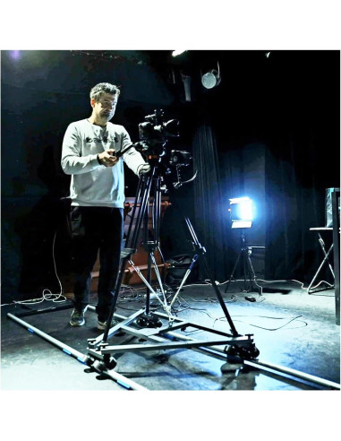 Dolly de cámara PROAIM Swift con pista recta 3.66m - 159kg