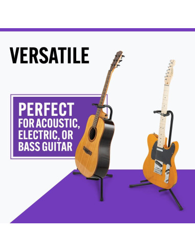 Soporte de guitarra trípode On-Stage XCG4 ajustable negro