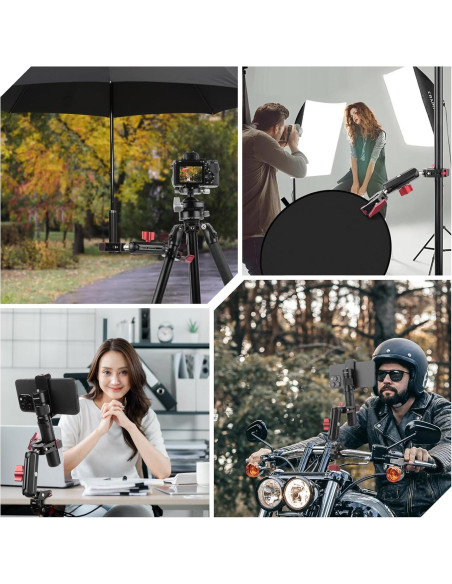 Doble Abrazadera Mágica Mechrig MRJC010 para Montaje de Cámara Doble Abrazadera Mágica Mechrig MRJC010 para Montaje de Cámara