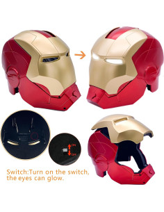 Casco LED para Disfraz Infantil Tevigo - Halloween y Cumpleaños 2