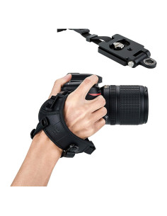 Correa de Mano JJC para Cámara Sin Espejo y DSLR Ajustable