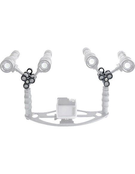 Abrazadera de Junta de Bola OrcaTorch ZJ14 para Trípode de Luz Abrazadera de Junta de Bola OrcaTorch ZJ14 para Trípode de Luz