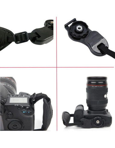 Correa de Mano para Cámara Walway - Acolchada y Ajustable