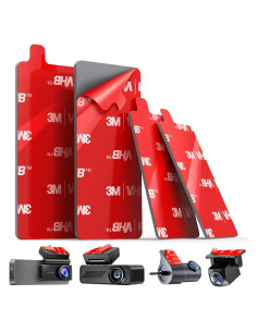 Almohadillas Adhesivas para Dash Cam pop-tech - 4 Piezas