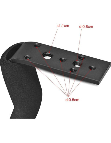 Soporte de bandeja de buceo MEIKON para cámara submarina