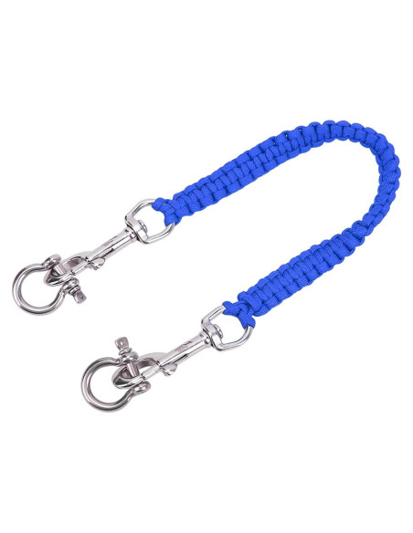 Lanyard de Cámara de Buceo Drfeify Acero Inoxidable 54cm