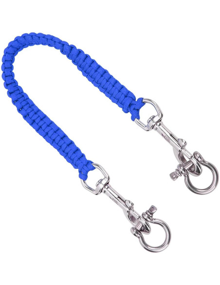Lanyard de Cámara de Buceo Drfeify Acero Inoxidable 54cm