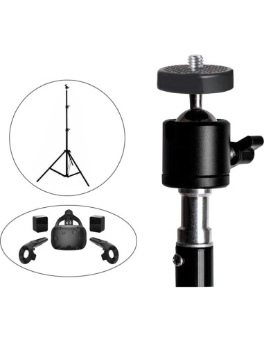 Cabezal de bola mini Lunies para HTC Vive y videocámaras, 2 piezas