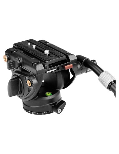 Cabezal Fluido Cayer K6 para Trípode y Monópode - Soporta 7.98 kg