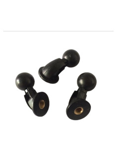 Adaptador de Montaje de Bola Giratorio VizGiz 17mm a 1/4" - 2 Pcs