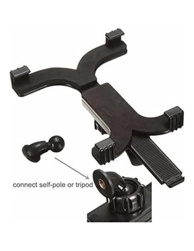 Adaptador de Montaje de Bola Giratorio VizGiz 17mm a 1/4" - 2 Pcs