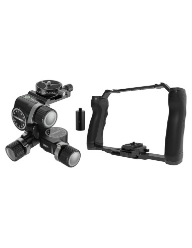 Cabezal de Trípode NEEWER TH15 3 Ejes Pan & Tilt 360