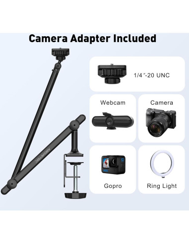 Soporte para Tableta AboveTEK TS-388B Ajustable 360 Negro