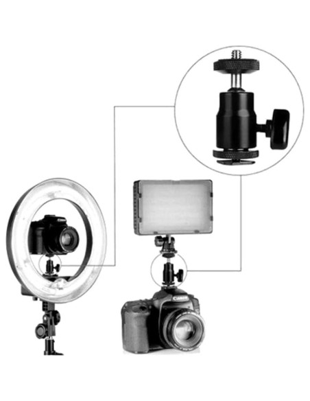 Abrazadera C Ajustable SLOW DOLPHIN para Cámara DSLR 4kg