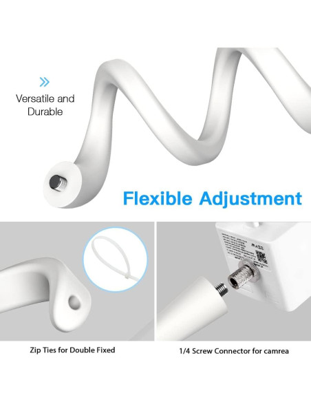 Soporte Flexible Giratorio HOLACA para Monitor de Bebé Wyze Cam