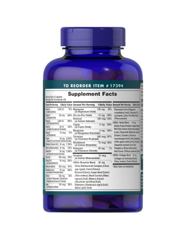 Multivitamínico Puritan's Pride Ultra Woman 50+ 120 Cápsulas