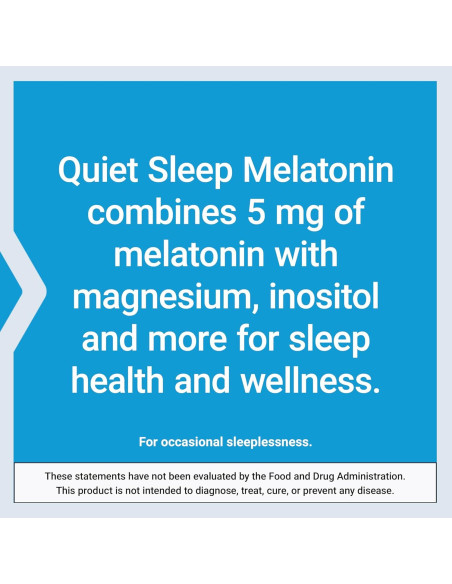 Suplemento de Melatonina Life Extension 5 mg 60 Cápsulas