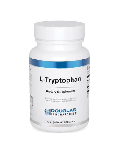 L-Triptófano Douglas Laboratories 60 Cápsulas Vegetarianas
