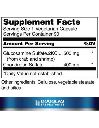 Glucosamina Plus Douglas Laboratories 90 Cápsulas Extra Fuerte
