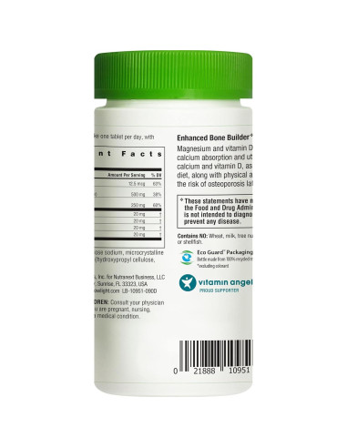 Suplemento de Calcio Rainbow Light con Magnesio y Vitamina D3 - 90 Tabletas