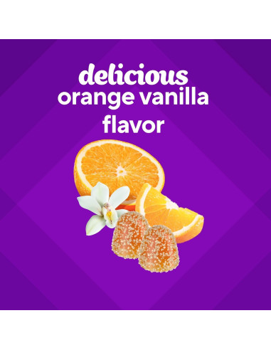 Suplemento de Magnesio Vitafusion 60 Gomitas Sabor Cítrico