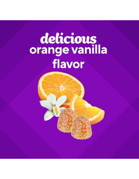 Suplemento de Magnesio Vitafusion 60 Gomitas Sabor Cítrico