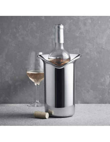 Enfriador de Vino Doble Capa Georg Jensen Acero Inoxidable