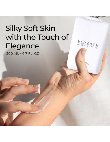 Loción Corporal Versace Bright Crystal 190.5 ml Hidratante