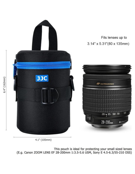 Bolsa de Lente Deluxe JJC para Lentes SLR hasta 80x135mm Bolsa de Lente Deluxe JJC para Lentes SLR hasta 80x135mm