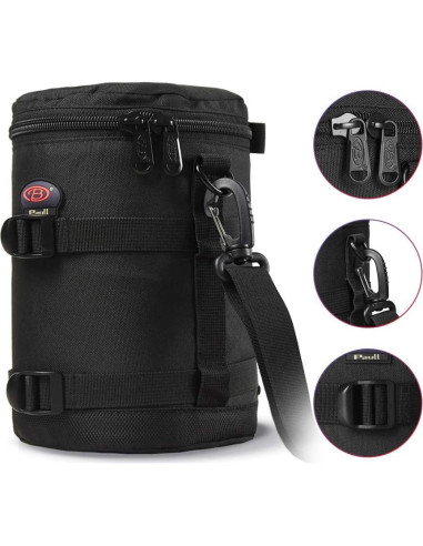 Funda para Lentes de Cámara HE JIU BL-0006 Impermeable 11x17.5cm