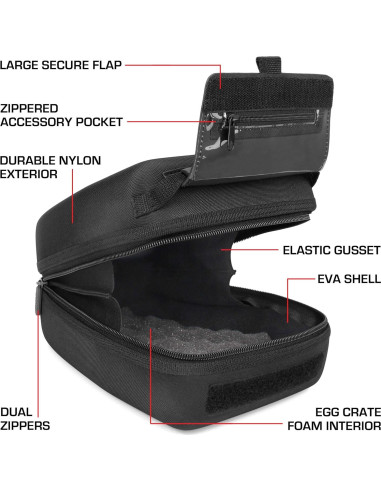 Funda Dura para Cámara DSLR USA Gear con Protección EVA 300mm