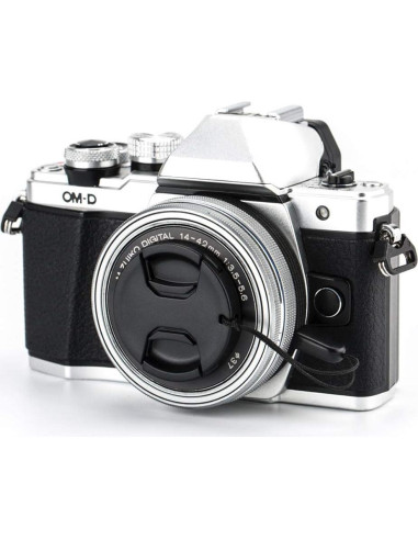 Kit de 2 Tapas de Lente Frontal 37mm PROfezzion con Soporte