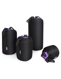 Juego de Fundas para Lentes CADeN 4 Piezas Neopreno SMLXL