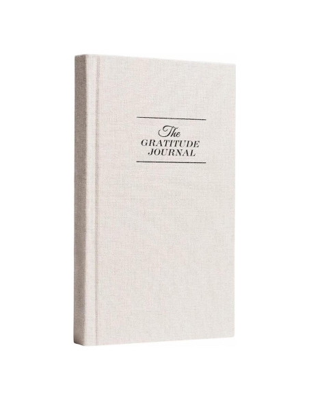 Diario de Gratitud GOSSIP FOX Beige - No Datado, 6 Meses
