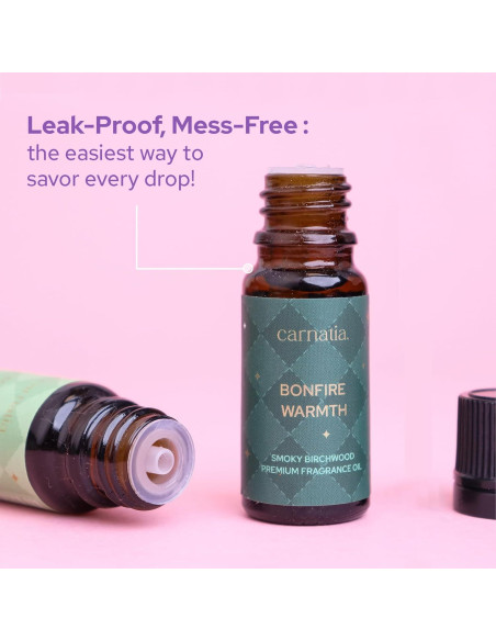 Juego de Aceites Aromáticos Carnatia Navidad - 6 Fragancias Naturales