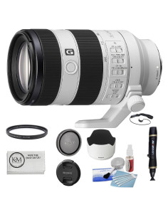 Lente Sony FE 70-200mm f/4 Macro G OSS II + Filtro UV 72mm