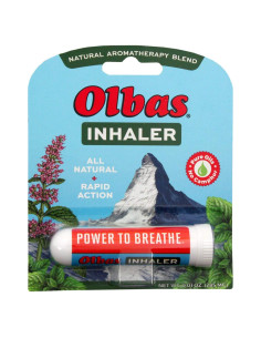 Inhalador Nasal Olbas 8.57 cm - Aceites Esenciales Naturales